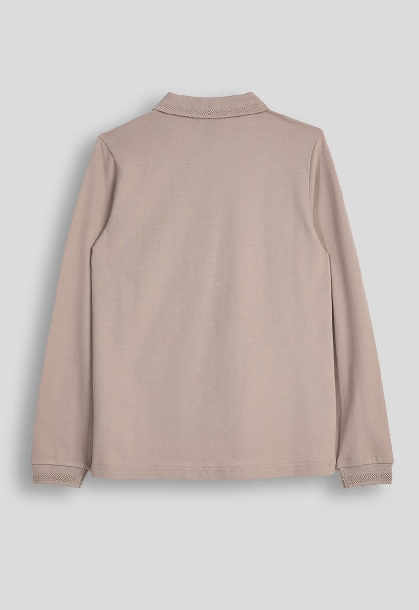 POLO - Ashleigh long sleeve golfer - blush 
