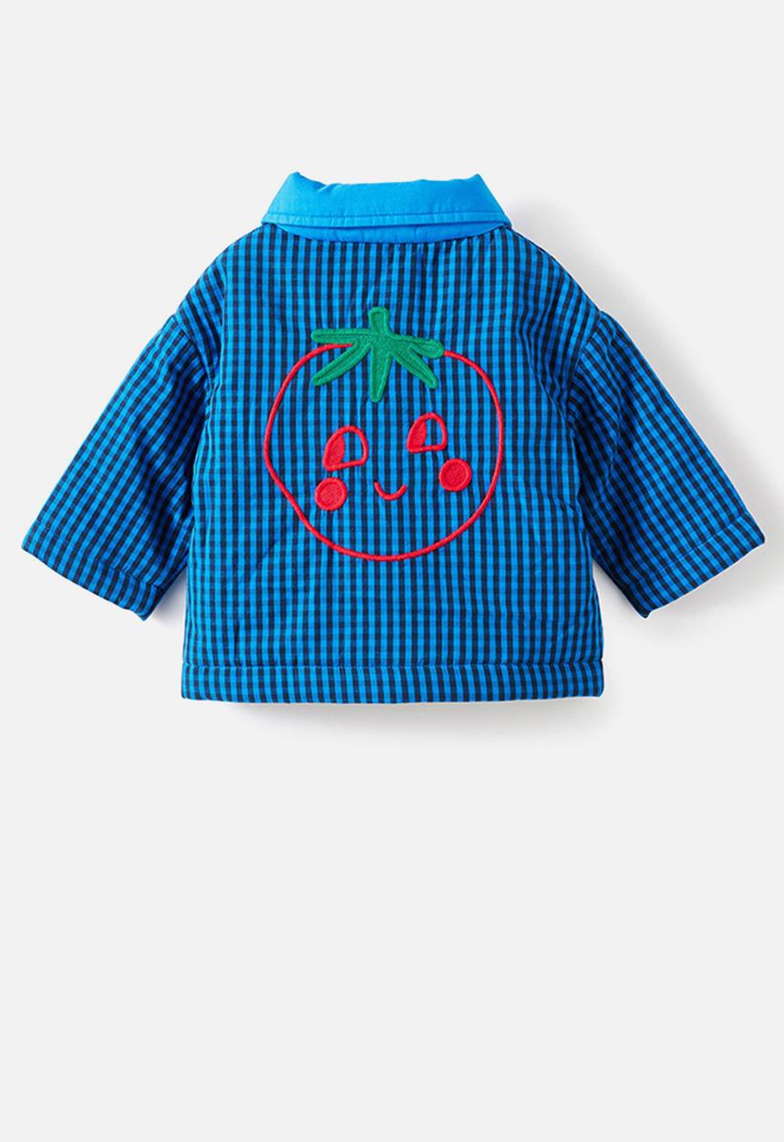 Cotton On - Arlo Jacket -Harbour Blue Check