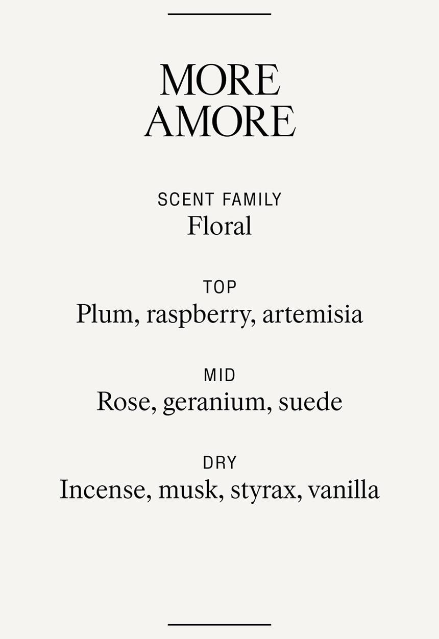 H&M - Scented candle in glass holder - more amore