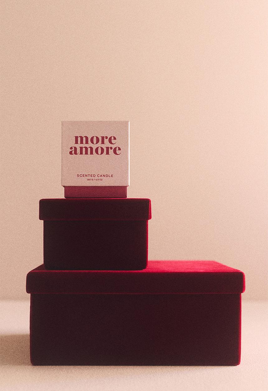 H&M - Scented candle in glass holder - more amore