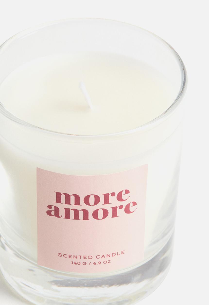 H&M - Scented candle in glass holder - more amore