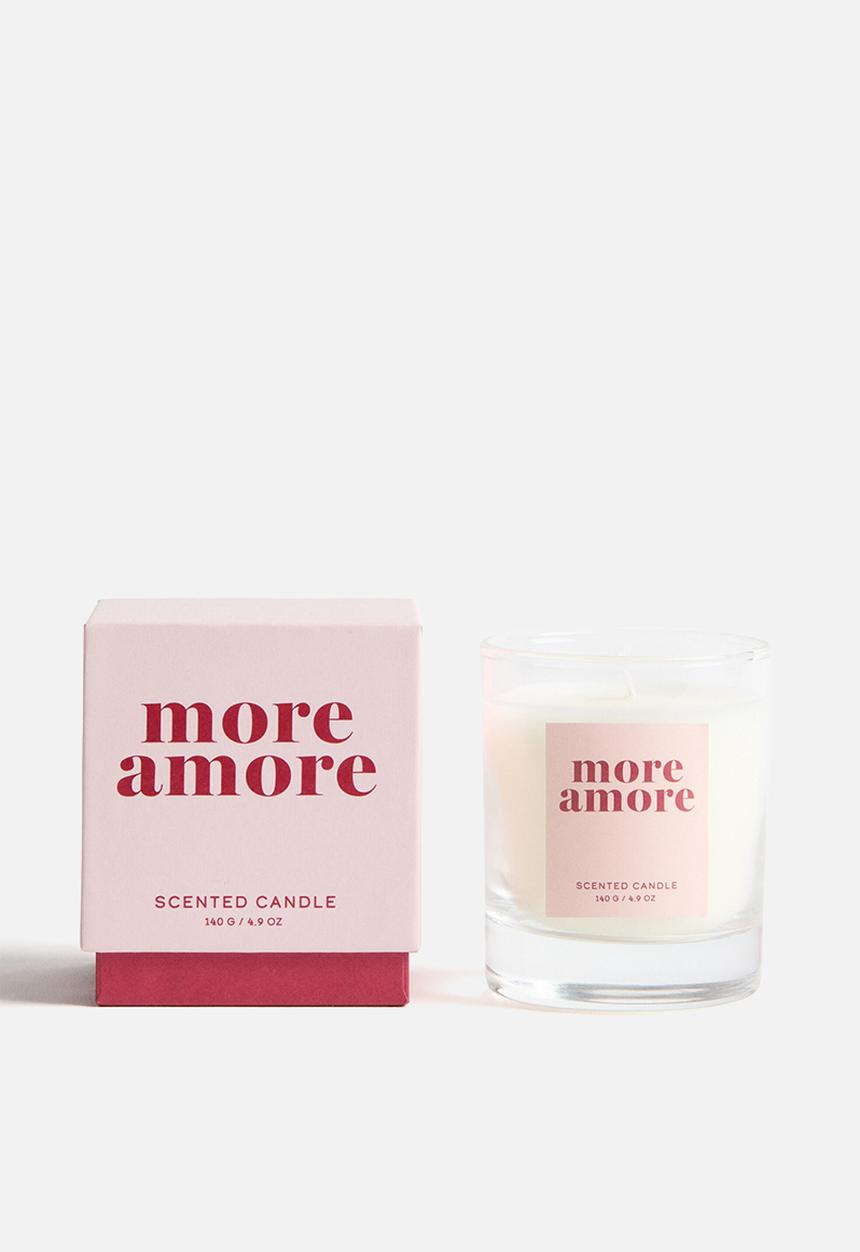 H&M - Scented candle in glass holder - more amore