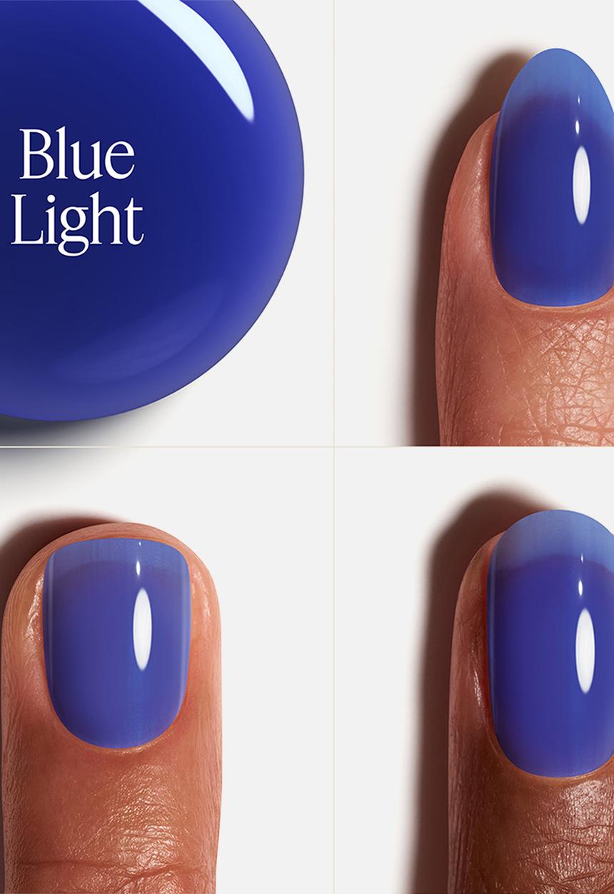Essie - Core Glass Nail Polish- Blue Light