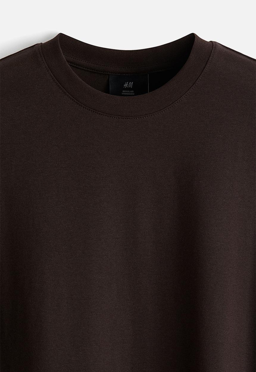 H&M - Regular fit t-shirt - brown