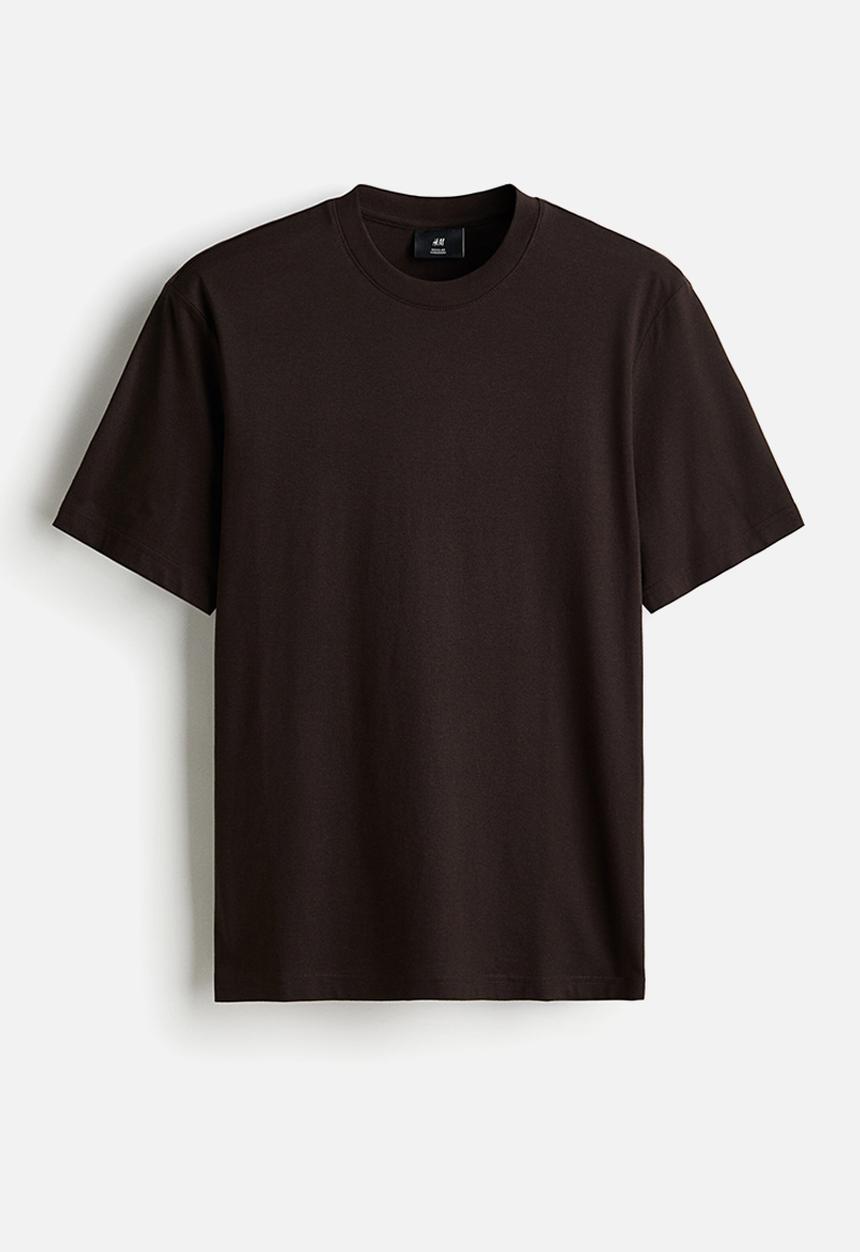 H&M - Regular fit t-shirt - brown