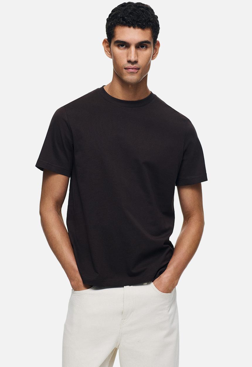 H&M - Regular fit t-shirt - brown