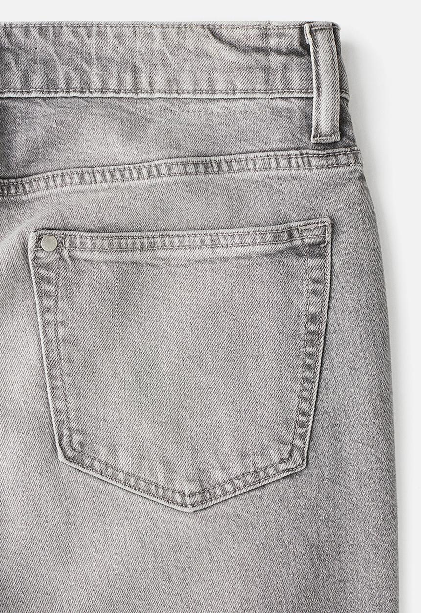 H&M - Straight regular jeans - grey