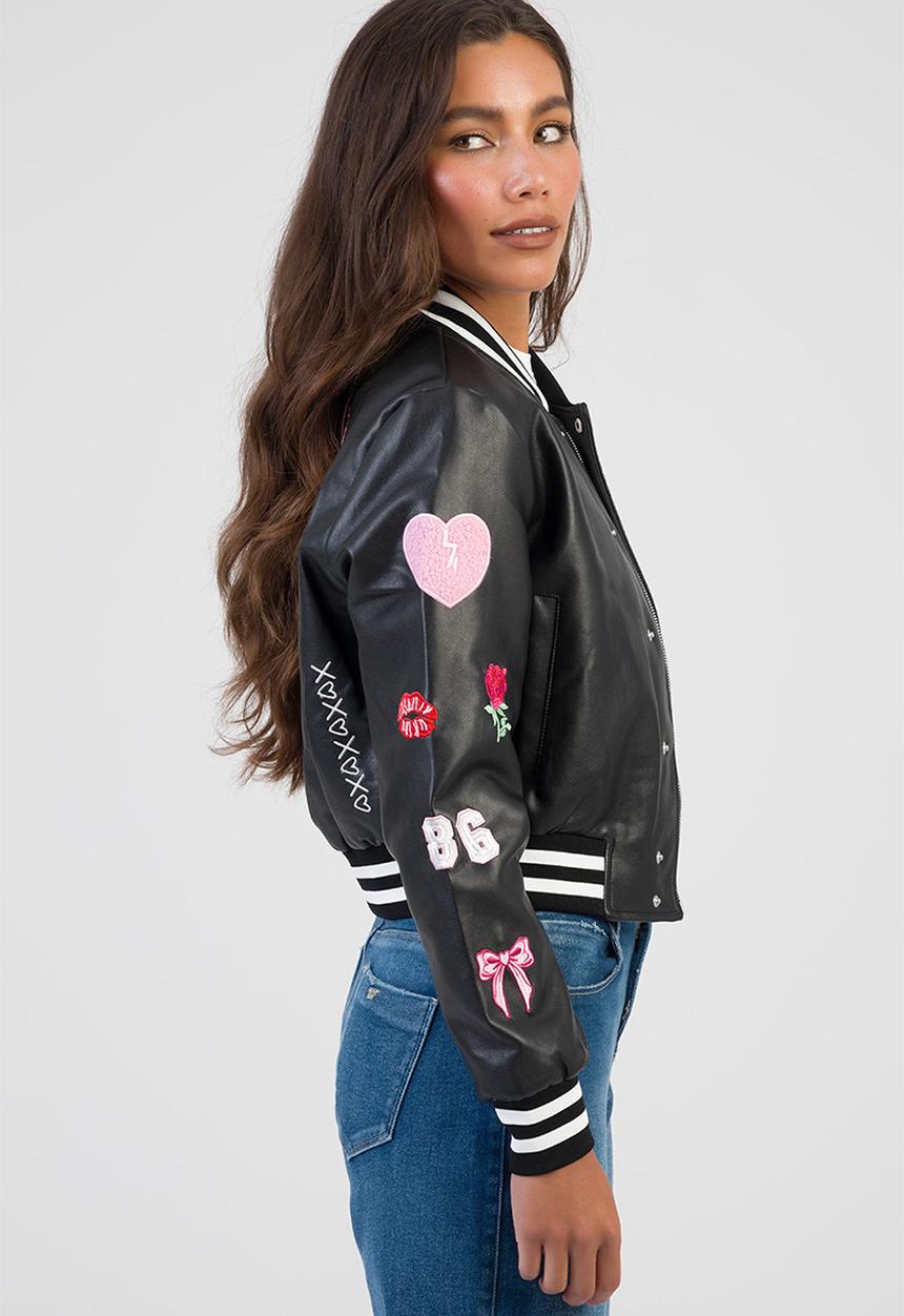 SISSY BOY - It's Electrifying Bomber Jacket - Black