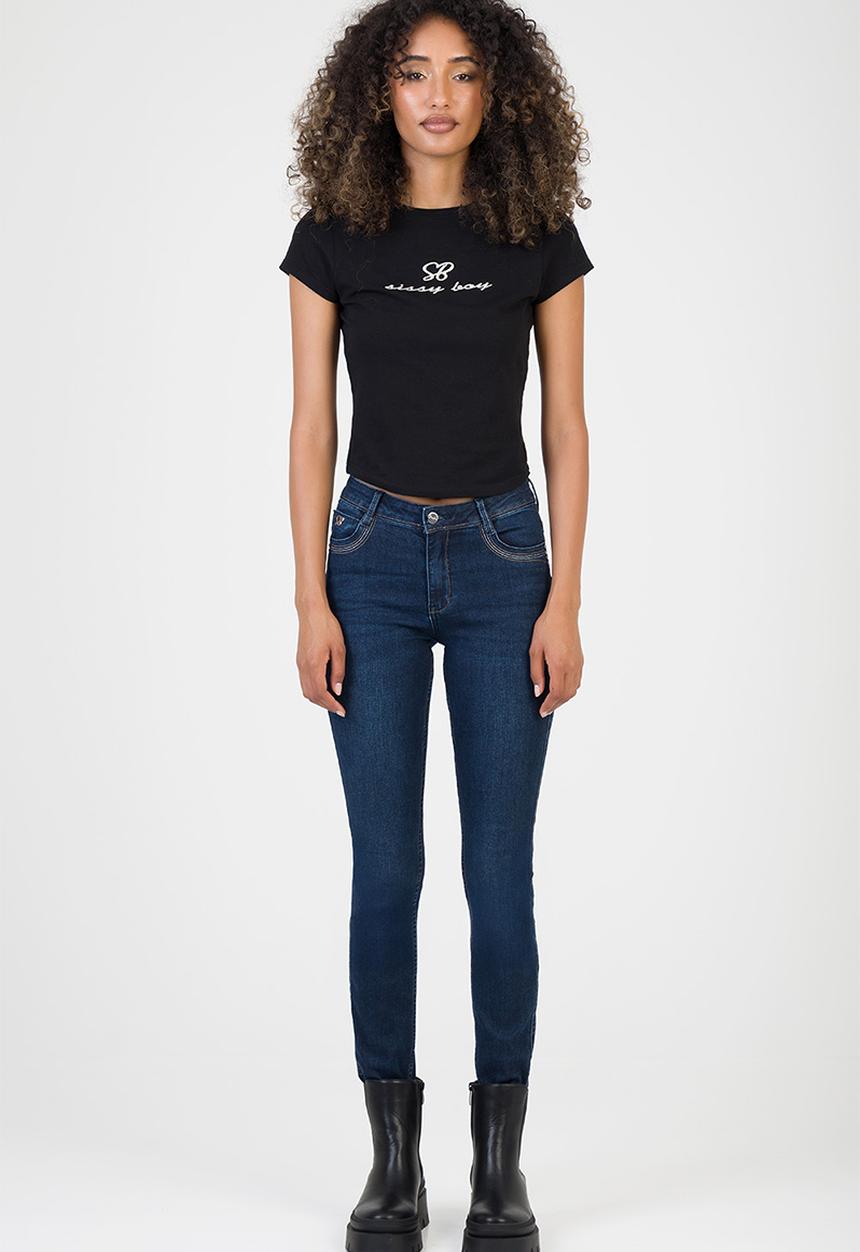 SISSY BOY - Roxy Skinny Jeans - Dark Vintage