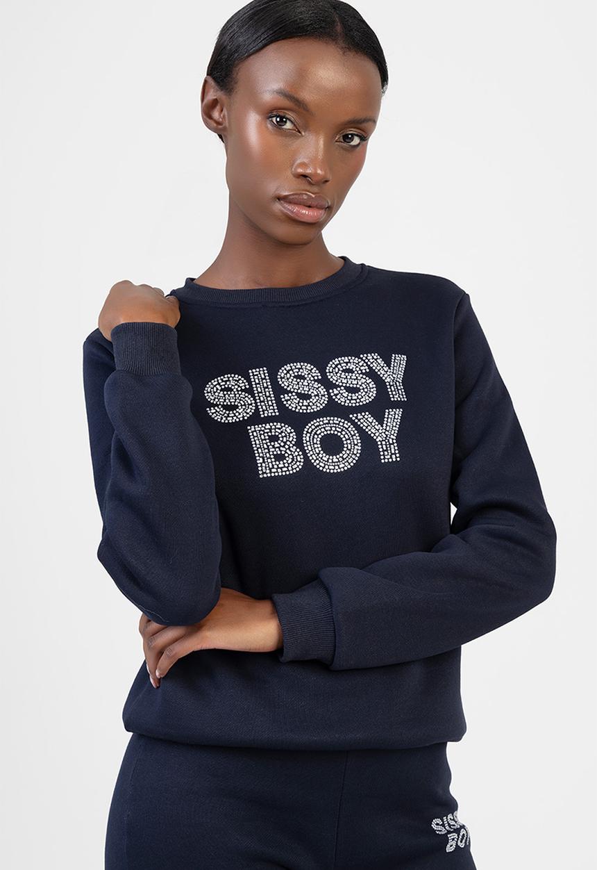 SISSY BOY - Hard To Forget Sweatshirt - Navy