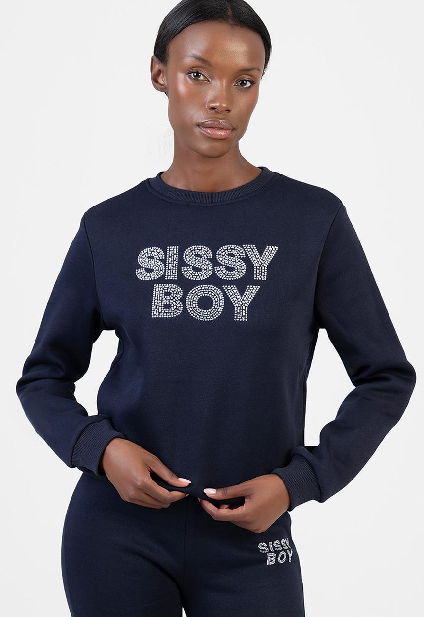 SISSY BOY - Hard To Forget Sweatshirt - Navy