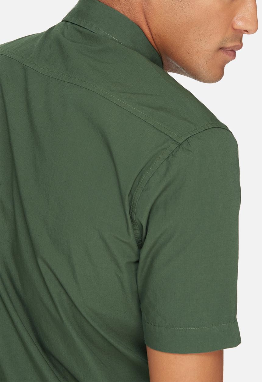 basicthread - Poplin slim fit shirt