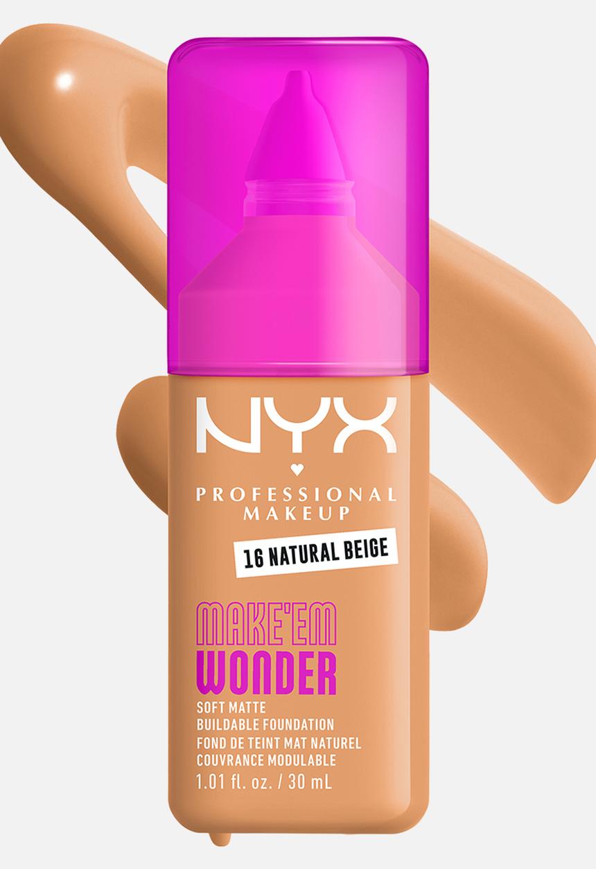 NYX Professional Makeup - Make 'Em Wonder Foundation - Natural Beige
