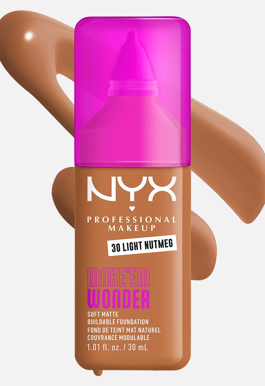 NYX Professional Makeup - Make 'Em Wonder Foundation - Light Nutmeg