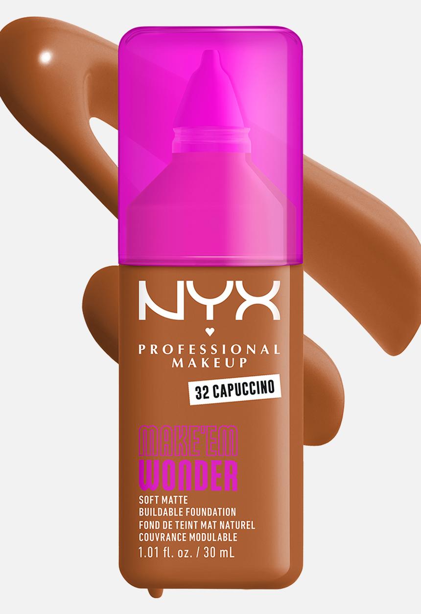 NYX Professional Makeup - Make 'Em Wonder Foundation - Cappuccino