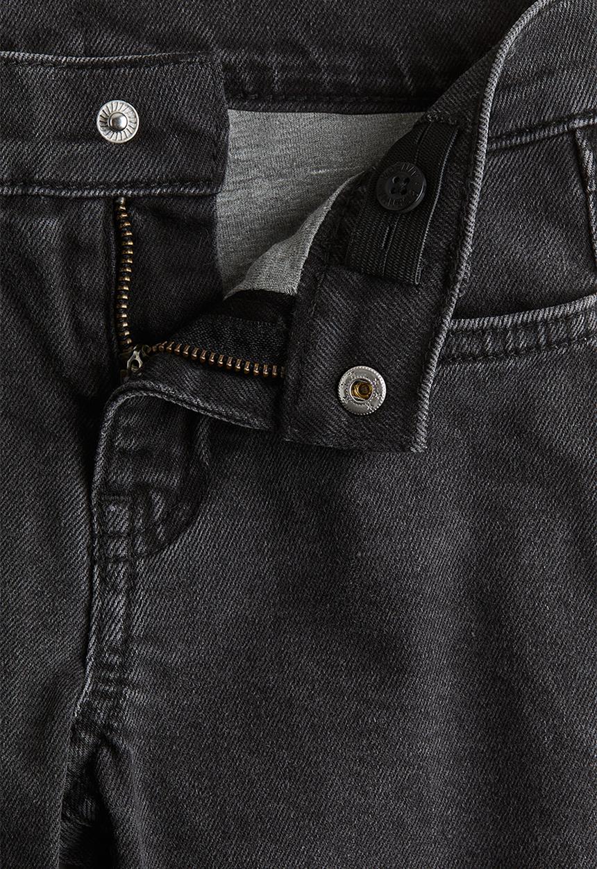 H&M - Slim fit lined jeans - dark grey