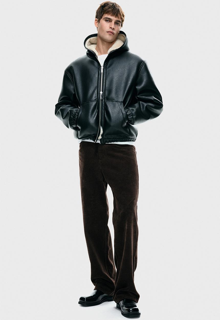 H&M - Relaxed fit corduroy trousers -  dark brown