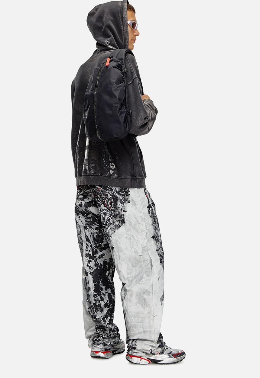 Diesel  - Zip-D Zip-D Sling Bag X Backpack - Black