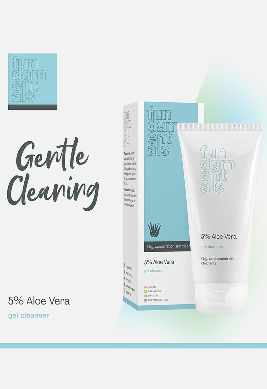 Fundamentals Skincare - 5% Aloe Vera - Gel Cleanser