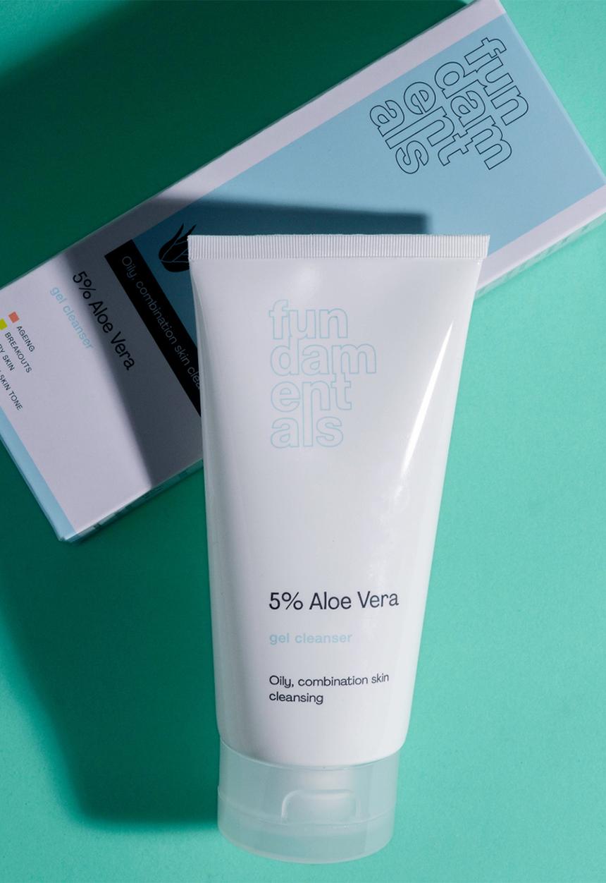 Fundamentals Skincare - 5% Aloe Vera - Gel Cleanser