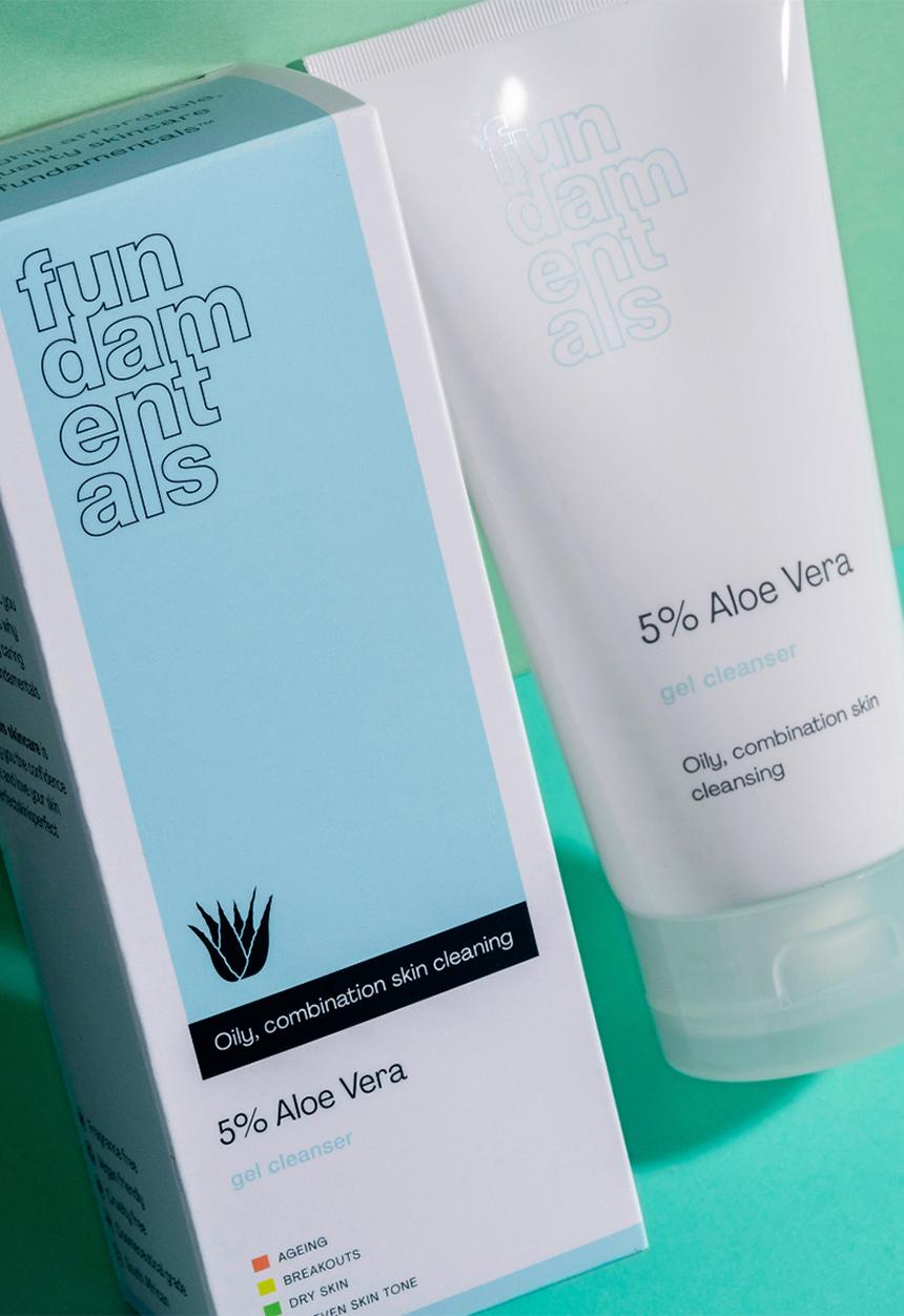 Fundamentals Skincare - 5% Aloe Vera - Gel Cleanser