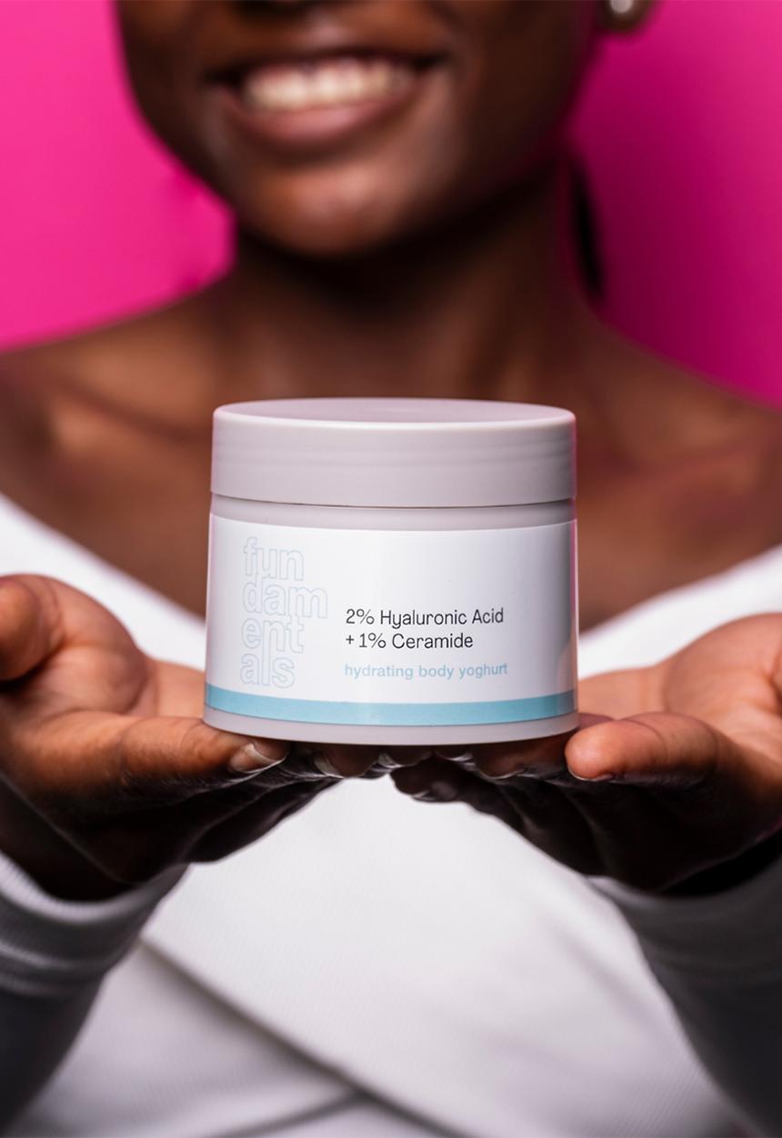 Fundamentals Skincare - Hydrating Body Yoghurt -  2% Hyaluronic Acid + 1% Ceramide