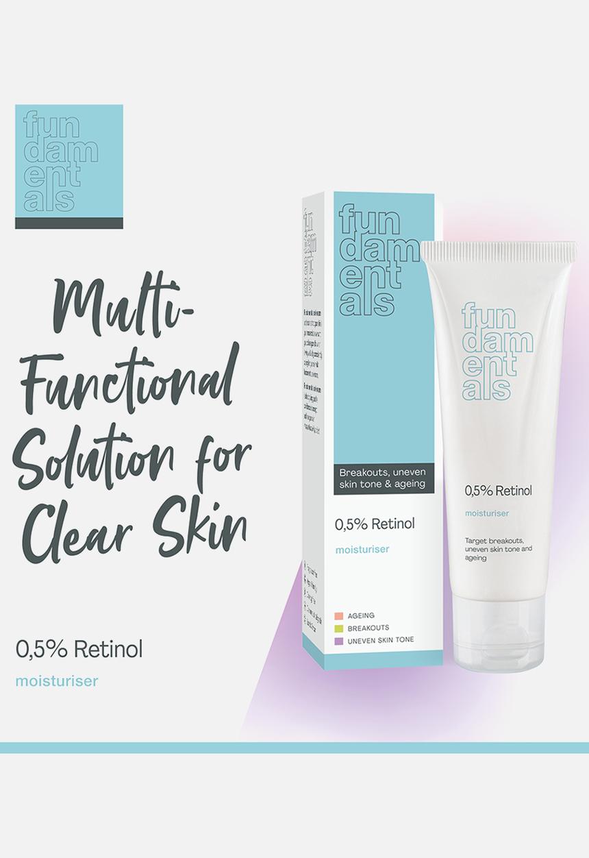 Fundamentals Skincare - 0,5% Retinol Moisturiser