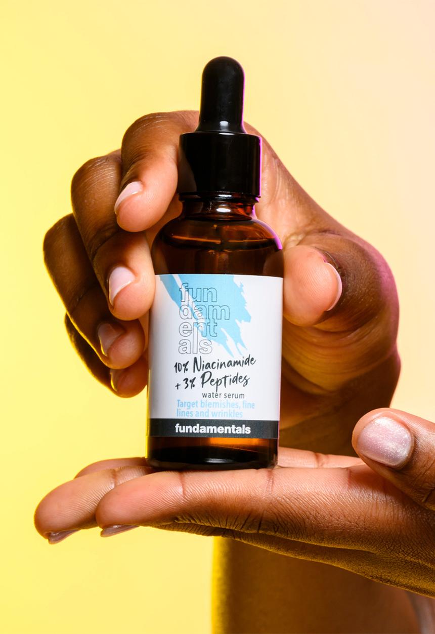 Fundamentals Skincare - 10% Niacinamide + 3% Peptides