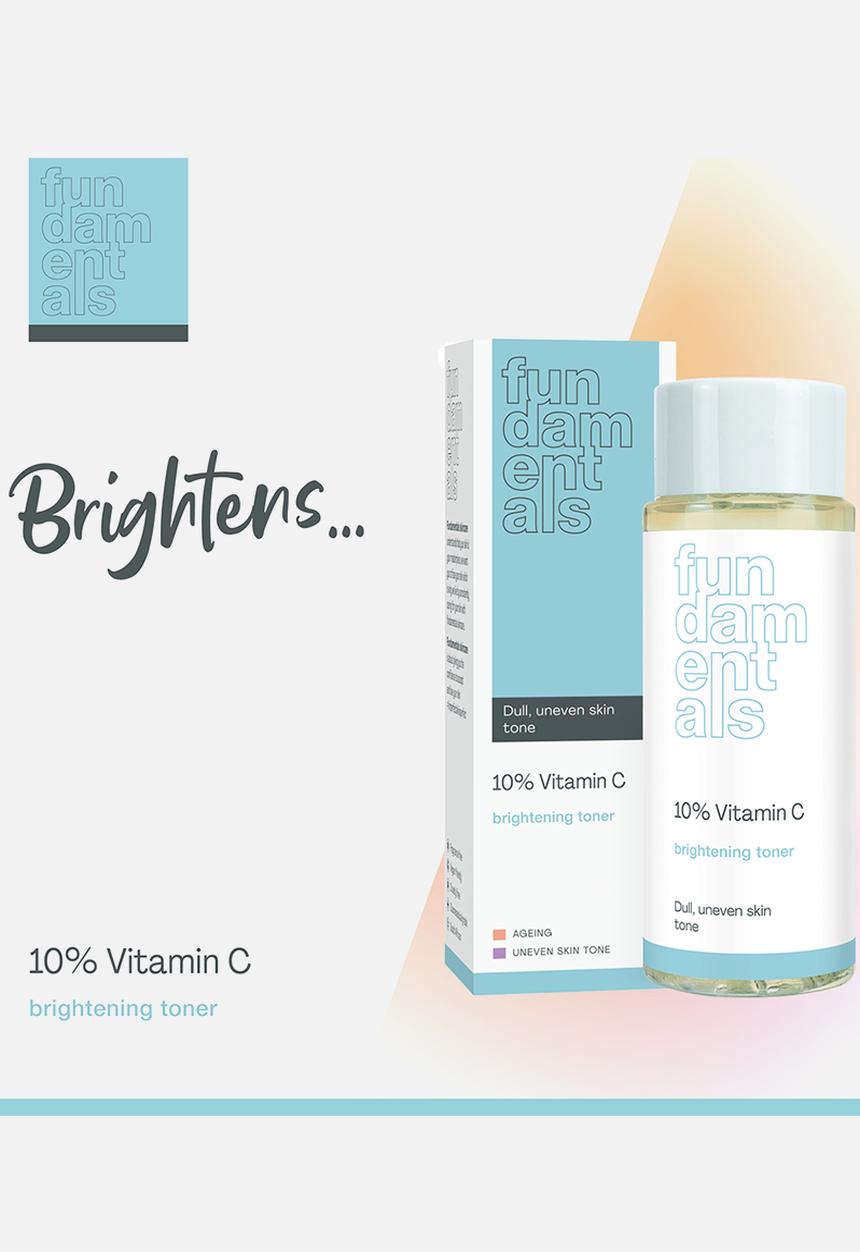 Fundamentals Skincare - 10% Vitamin C Brightening Toner