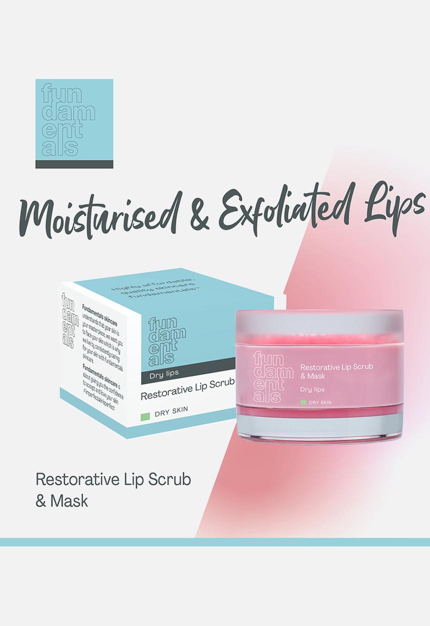 Fundamentals Skincare - Restorative Lip Scrub & Mask