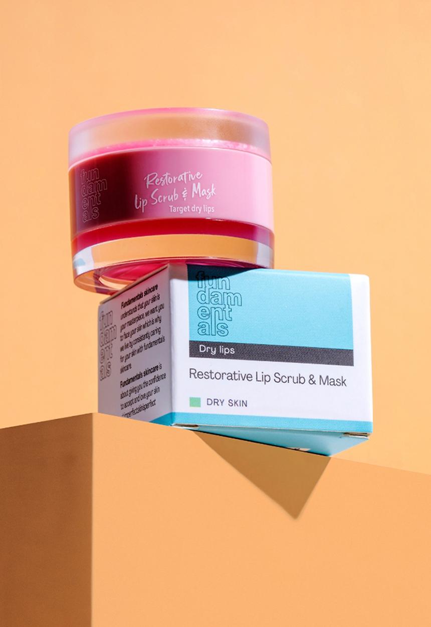 Fundamentals Skincare - Restorative Lip Scrub & Mask