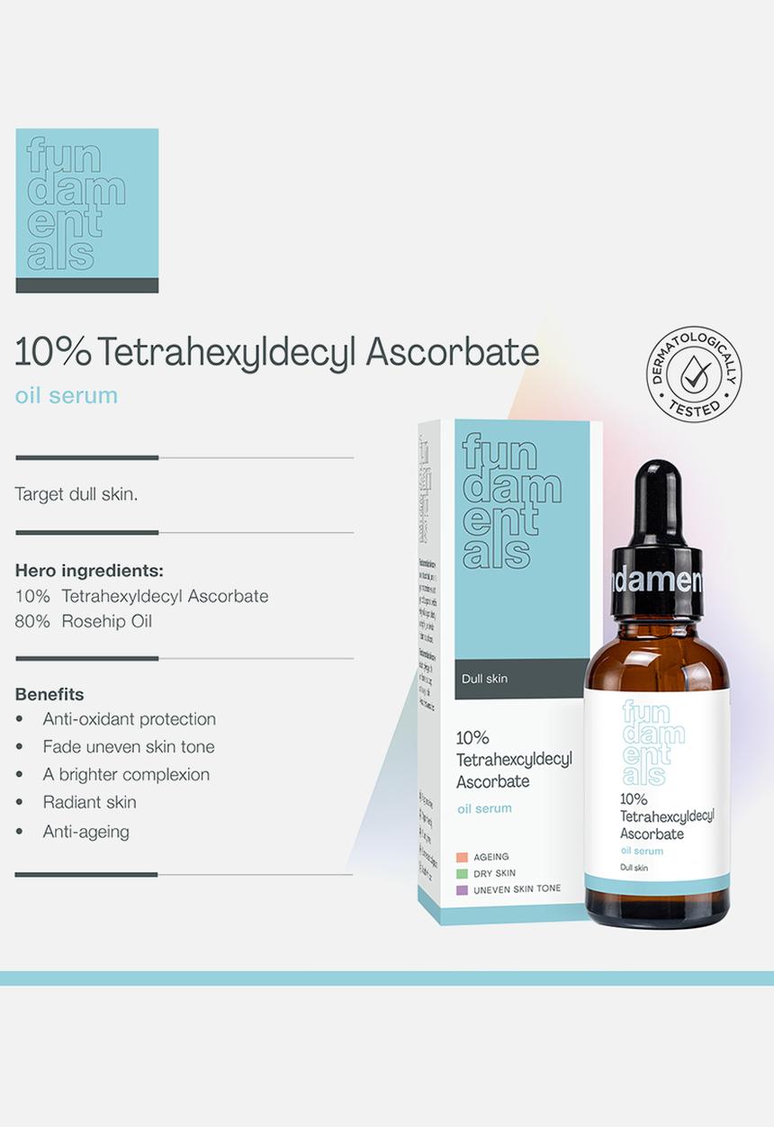 Fundamentals Skincare - 10% Tetrahexyldecyl Ascorbate