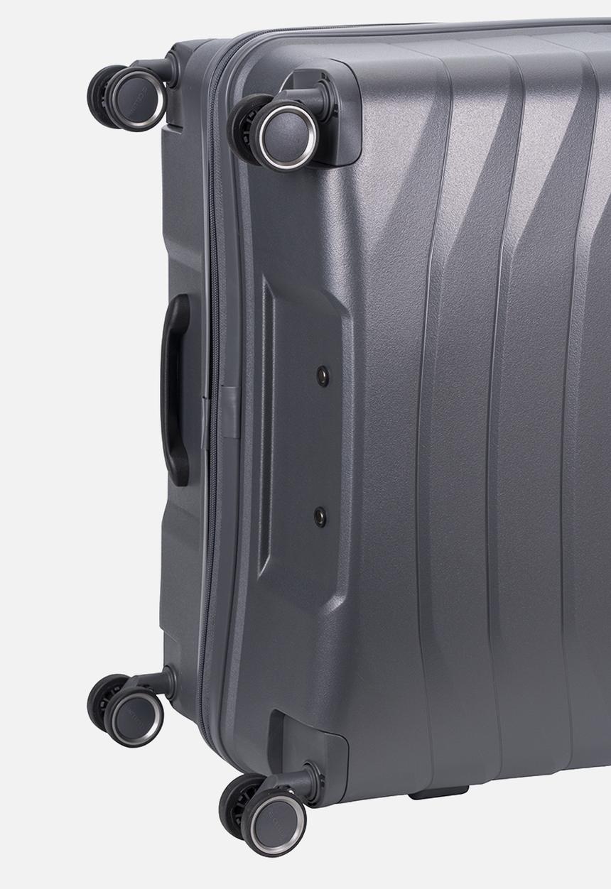 Cellini - GRANDE EXTRA LARGE TROLLEY CASE - DARK GREY