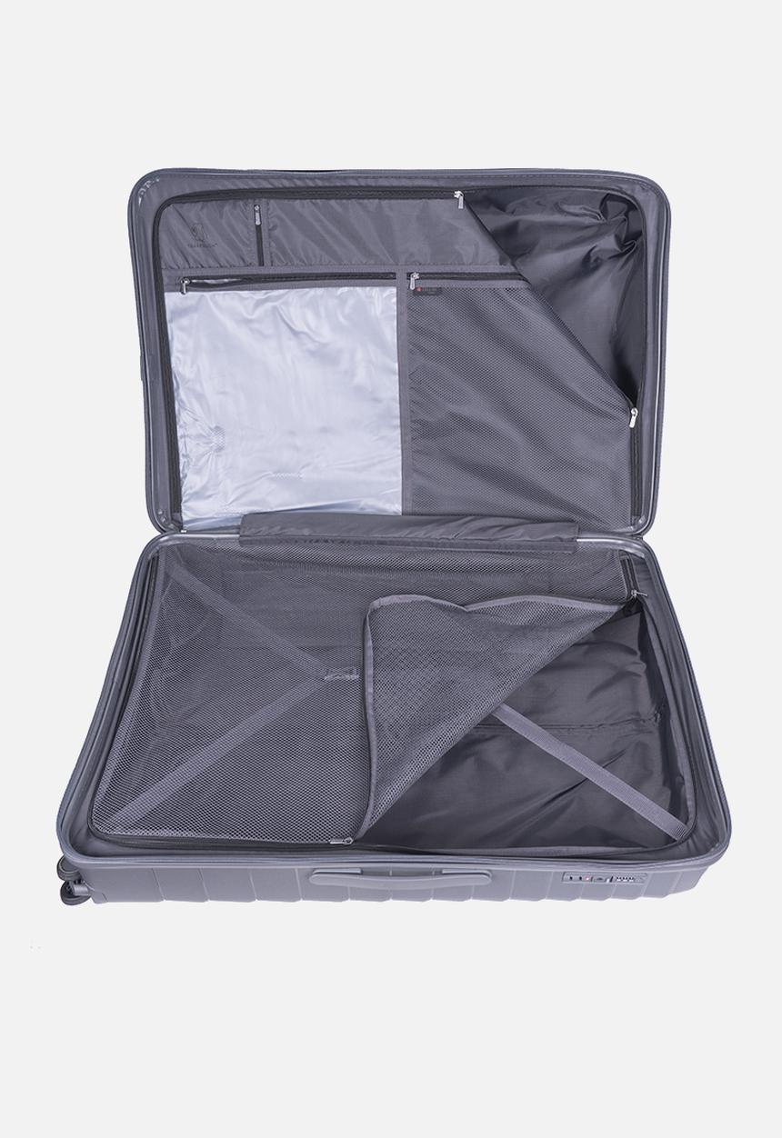 Cellini - GRANDE EXTRA LARGE TROLLEY CASE - DARK GREY