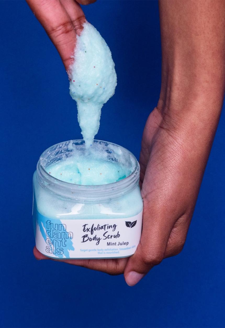 Fundamentals Skincare - Exfoliating Body Scrub - Mint Julep