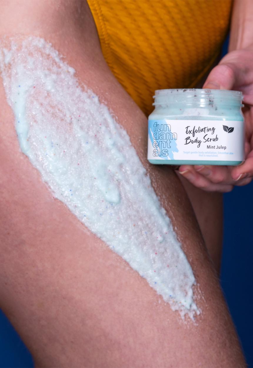 Fundamentals Skincare - Exfoliating Body Scrub - Mint Julep