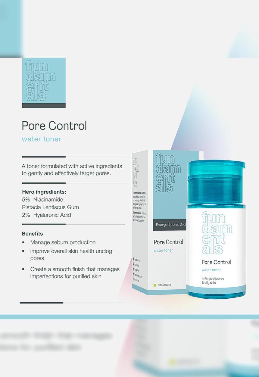 Fundamentals Skincare - Pore Control Toner