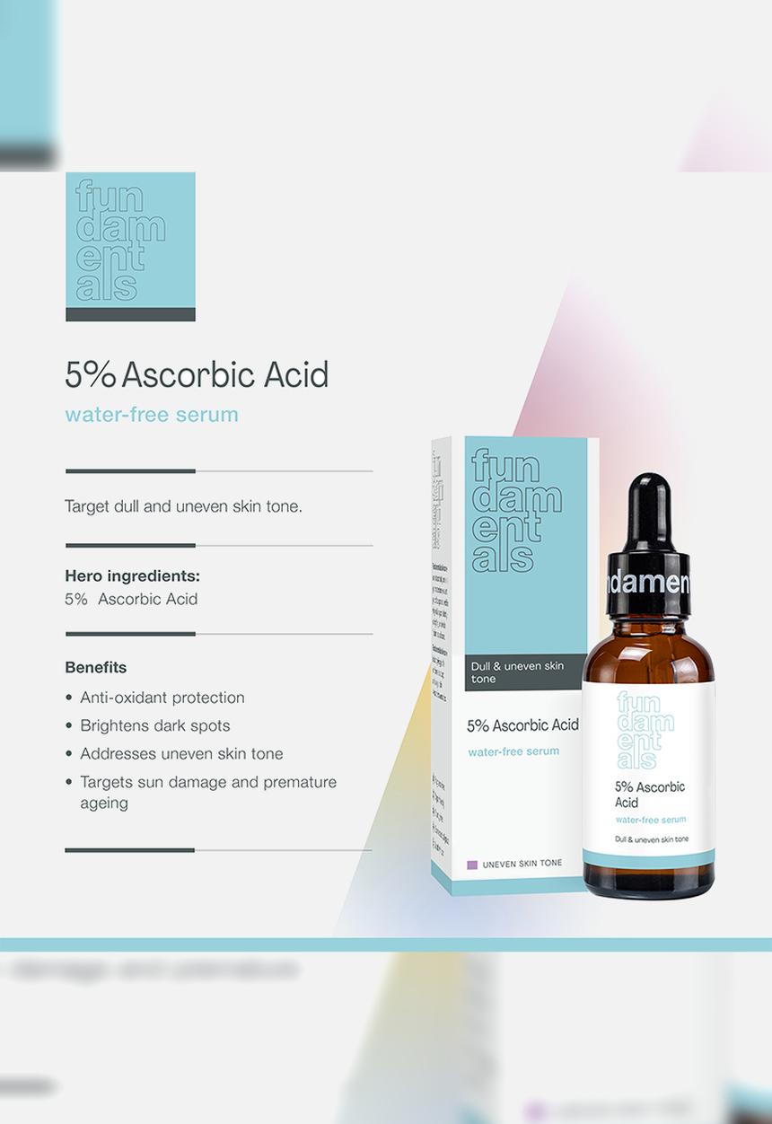 Fundamentals Skincare - 5% Ascorbic Acid