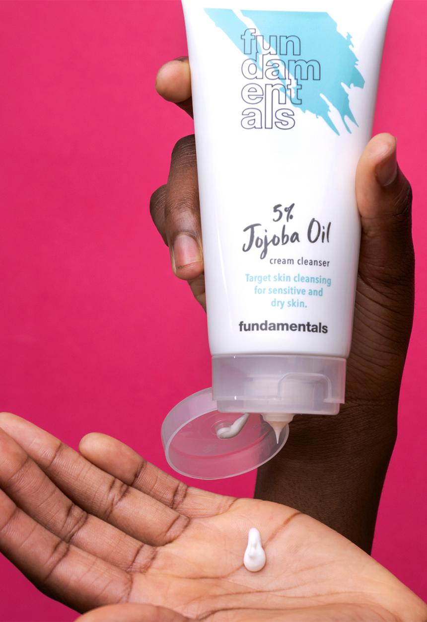 Fundamentals Skincare - 5% Jojoba Oil, Cream Cleanser