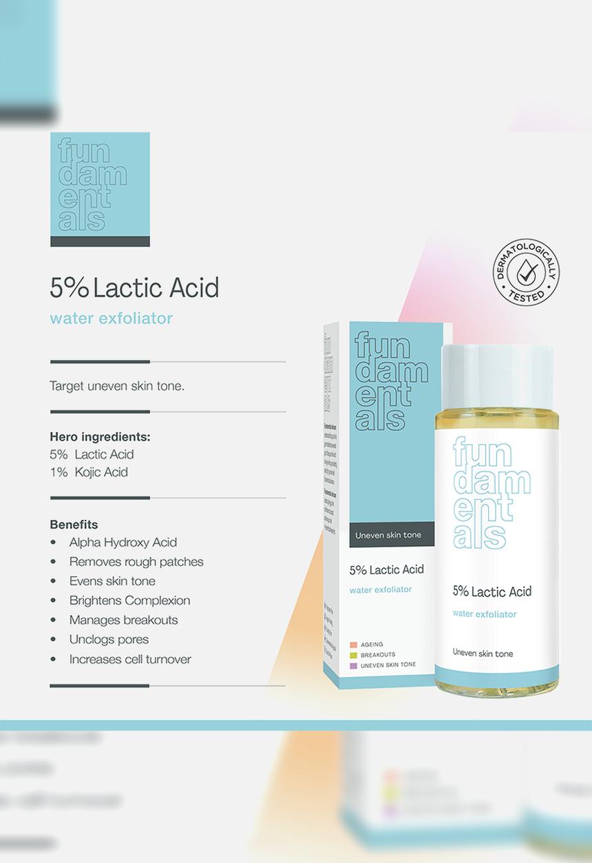 Fundamentals Skincare - 5% Lactic Acid