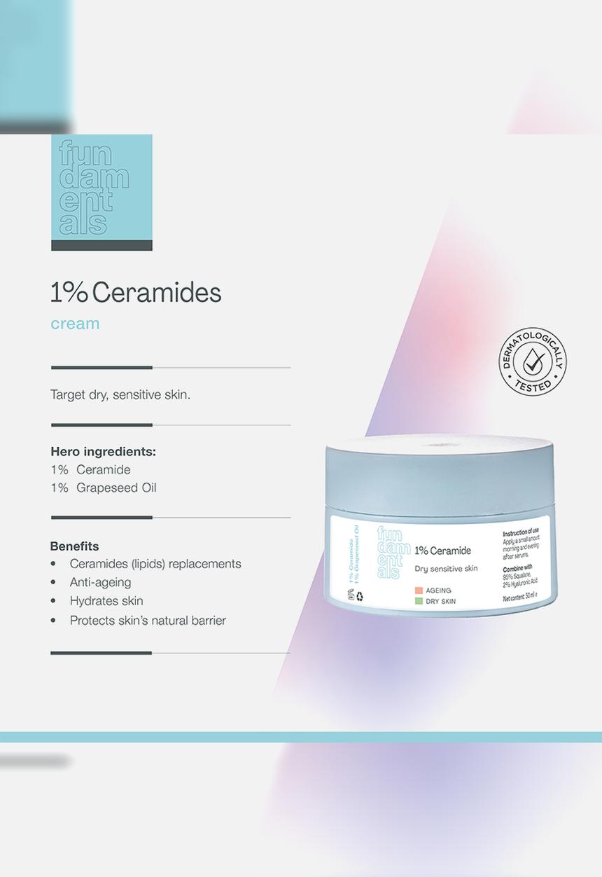 Fundamentals Skincare - Fundamentals 1% Ceramide Moisturiser