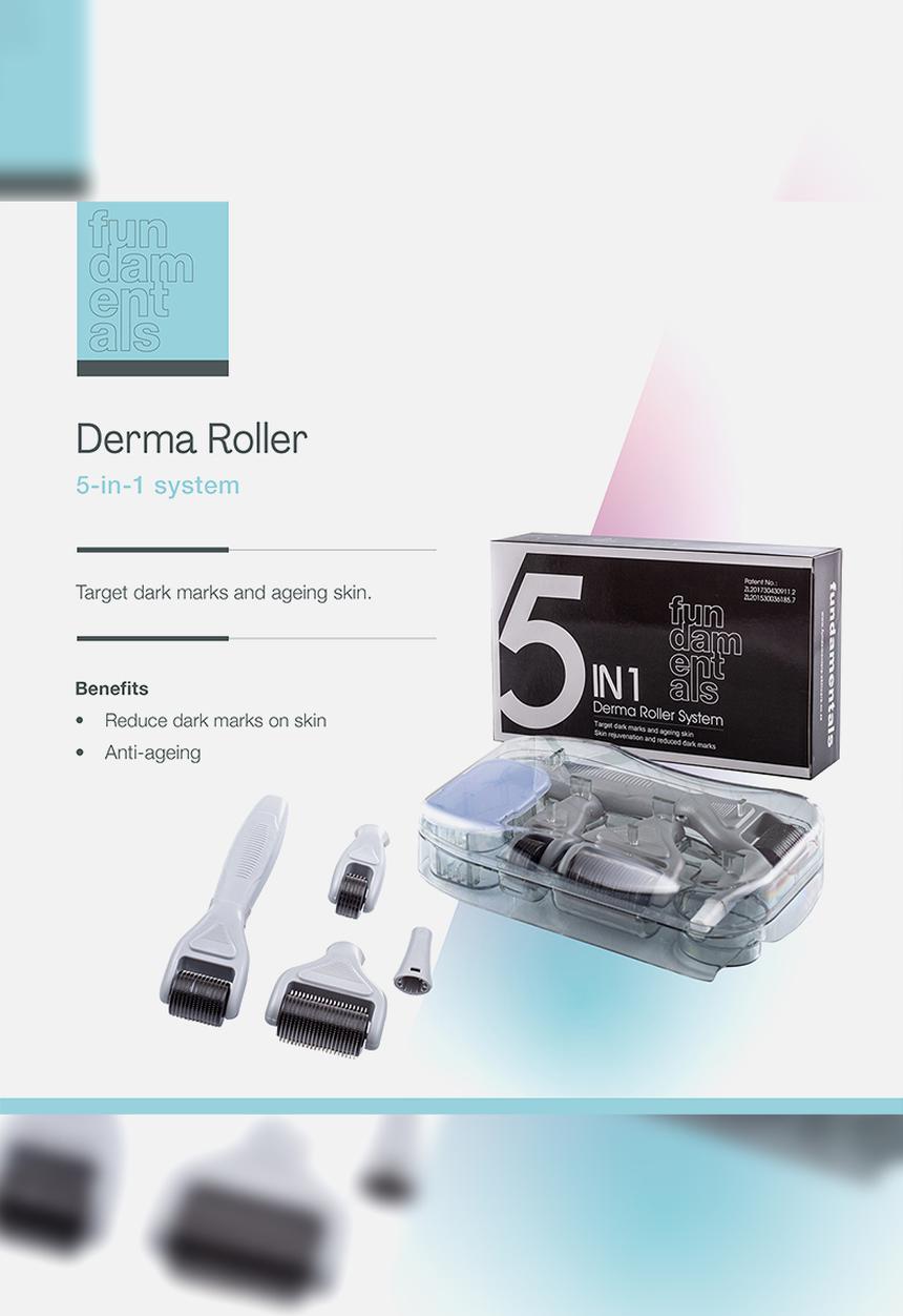 Fundamentals Skincare - 5 in 1 Derma Roller System