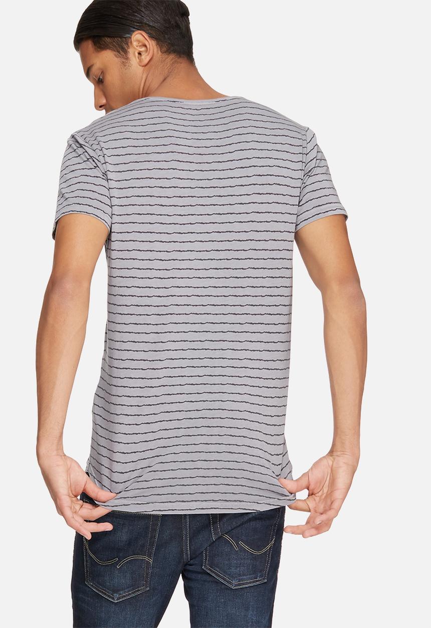 S.P.C.C - Hand drawn slim stripe tee