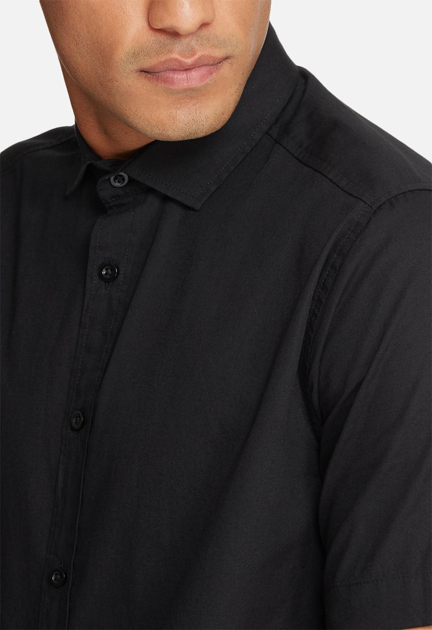 basicthread - Poplin slim fit shirt