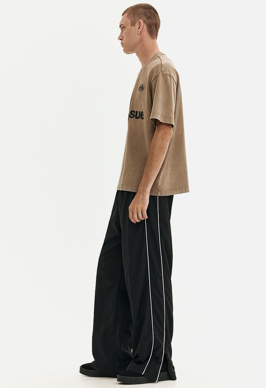 H&M - Boxy fit washed T-shirt - beige/club issue