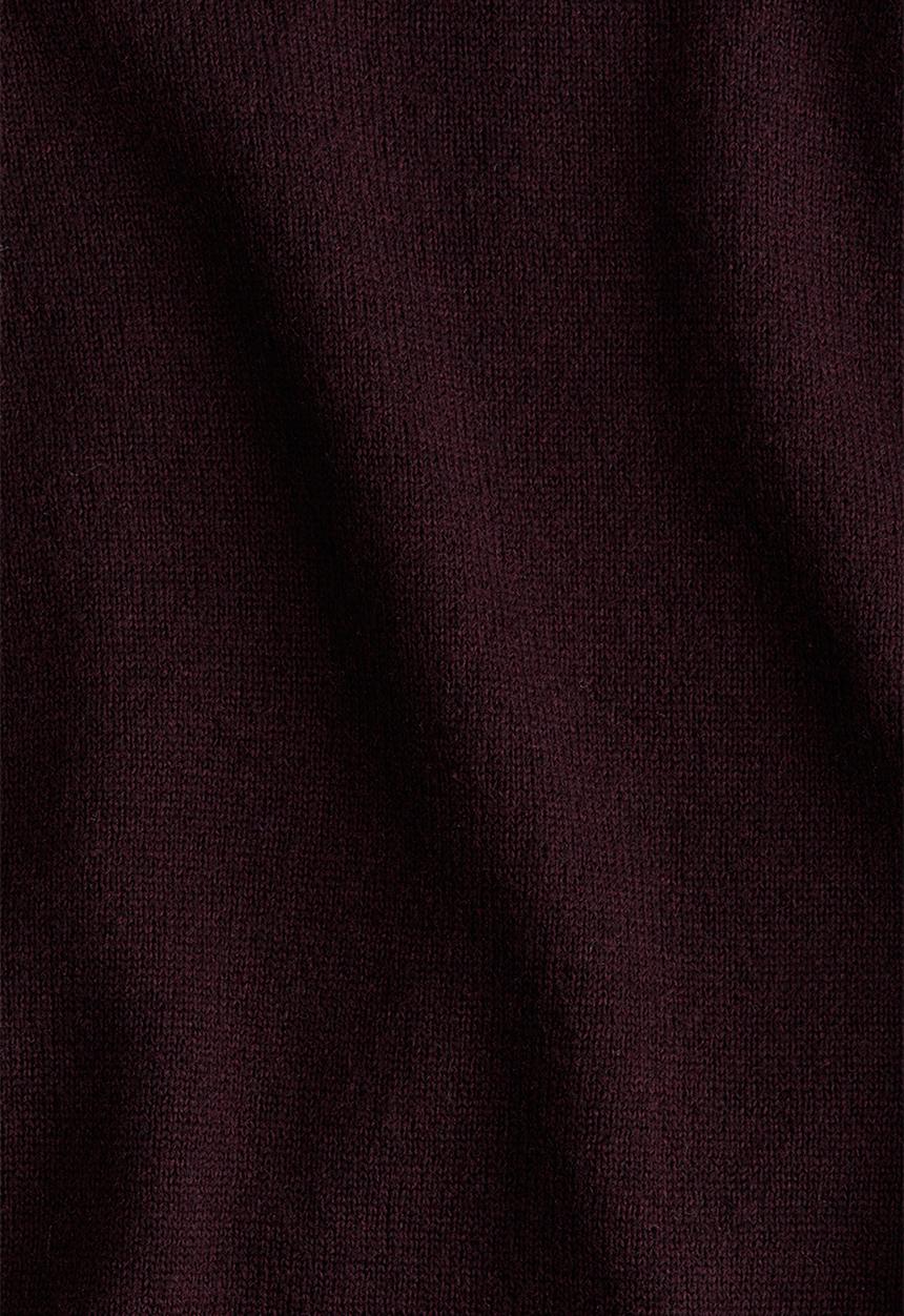 H&M - Off-the-shoulder jumper - burgundy
