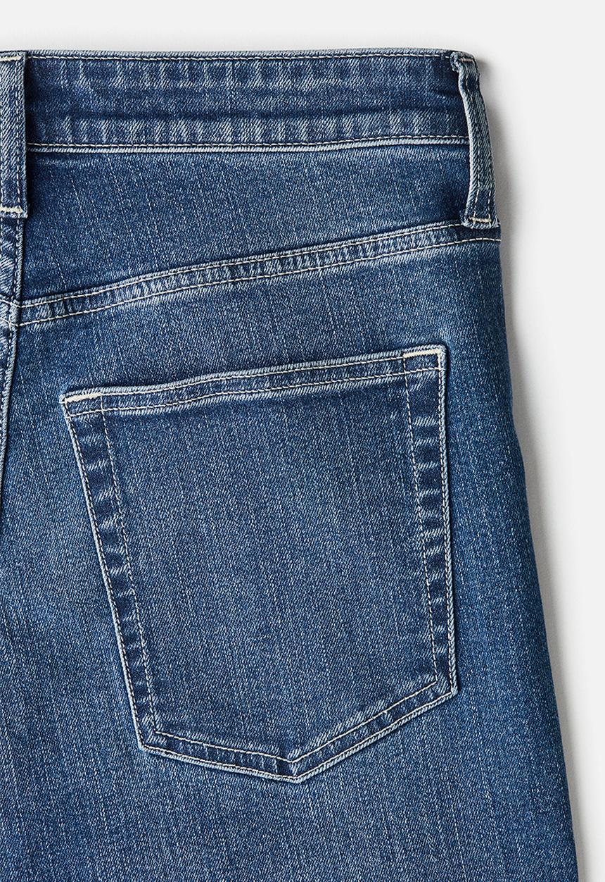 H&M - Flared high jeans - denim blue