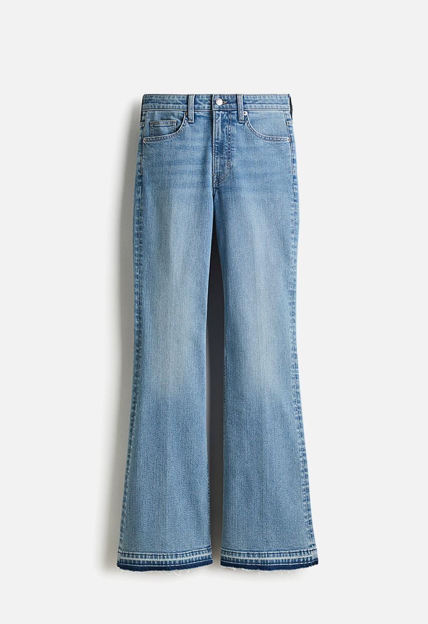 H&M - Flared high jeans - denim blue