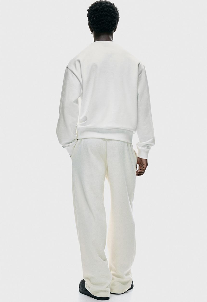 H&M - Loose fit sweatshirt - white,multi