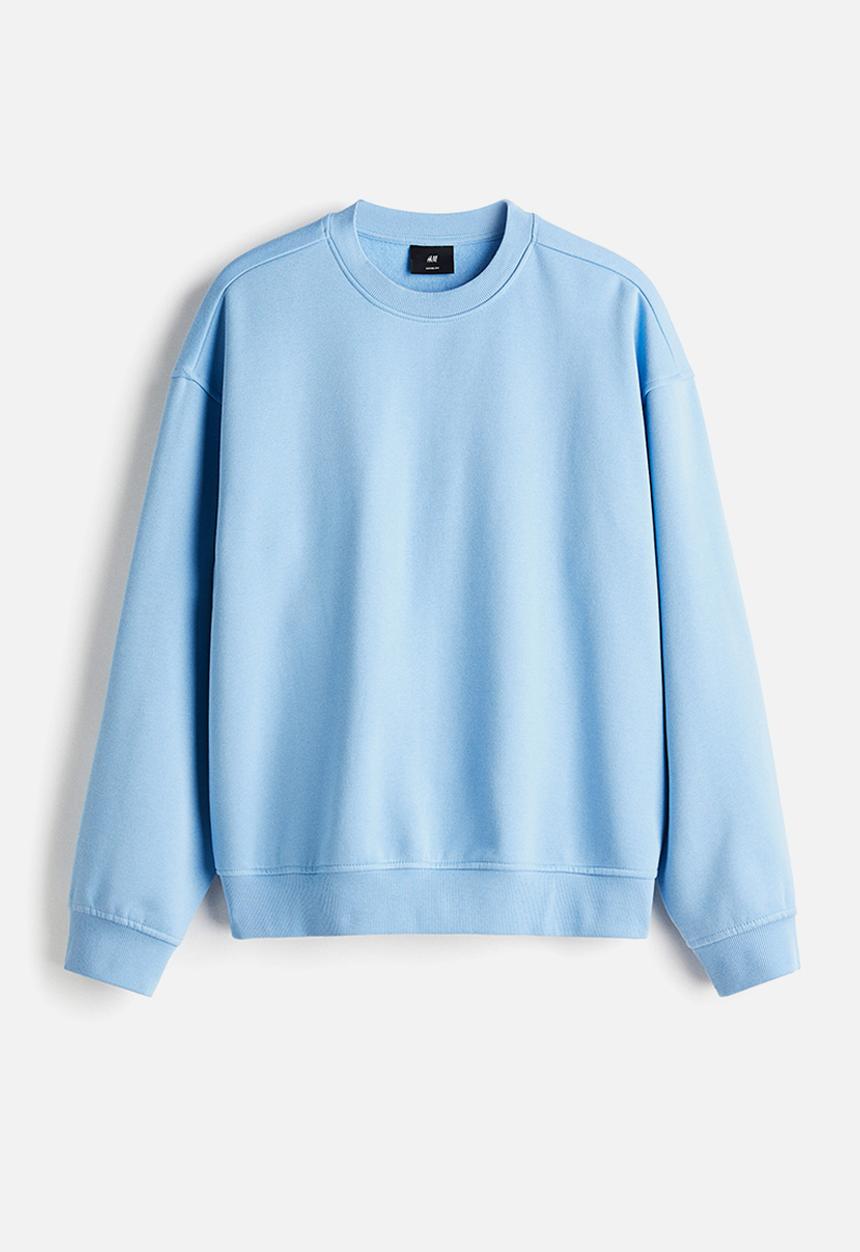 H&M - Loose fit sweatshirt -  light blue